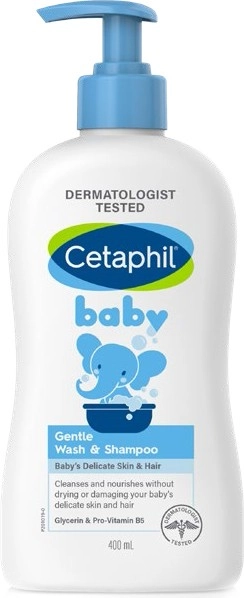 Cetaphil Baby Gentle Wash & Shampoo 400ml