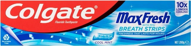 Colgate Max Fresh Toothpaste - Cool Mint 200g