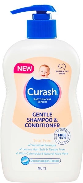 Curash Gentle Shampoo & Conditioner 400ml