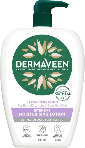 DermaVeen Extra Hydration Intensive Moisturising Lotion 500ml