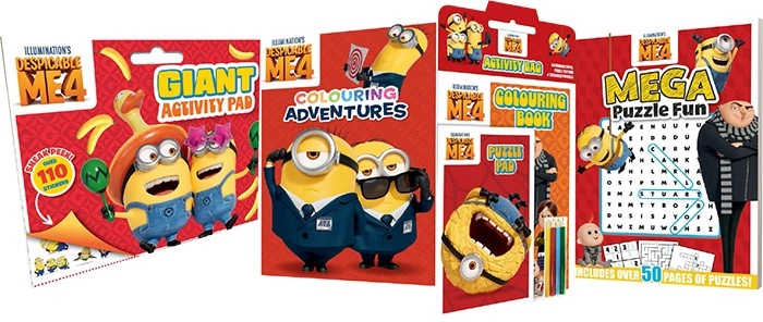 Despicable Me 4 Books