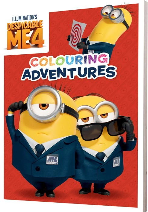 Despicable Me 4 Colouring Adventures