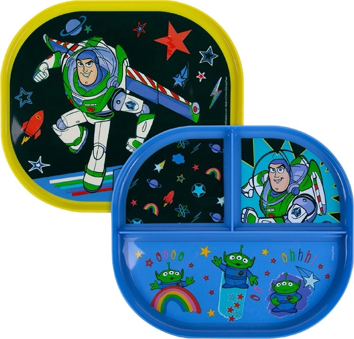 Disney Pixar Toy Story Reversible 2-Sided Plate