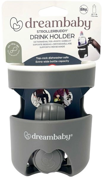 Dreambaby Drink Holder Grey