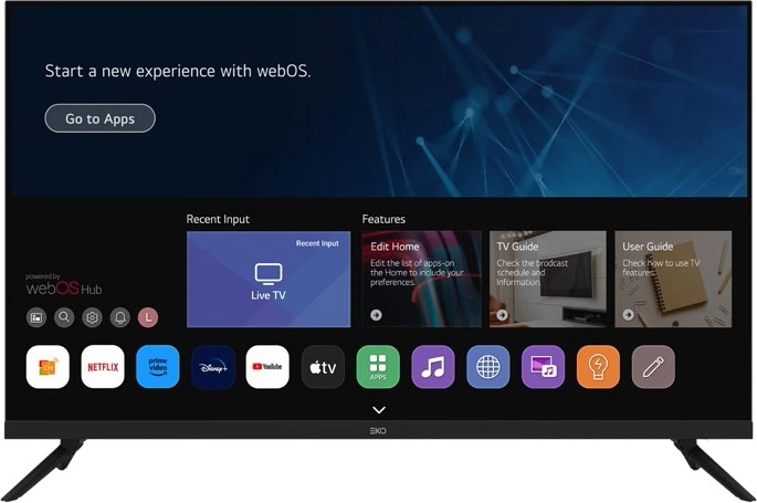 EKO 32" HD TV with WebOS Hub