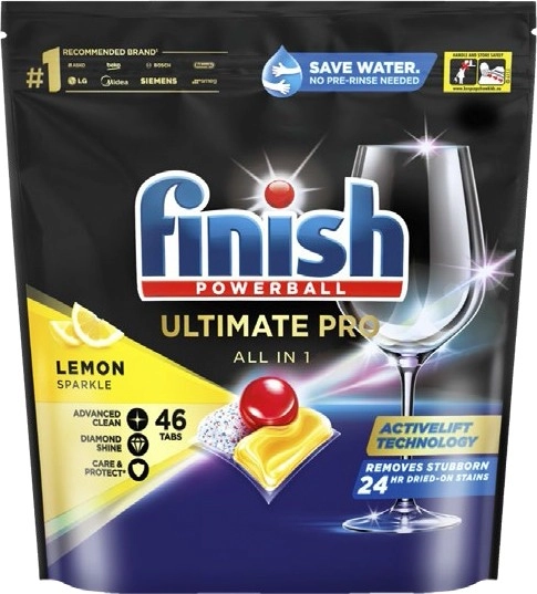 Finish 46-Pack Ultimate Pro Dishwashing Tablets