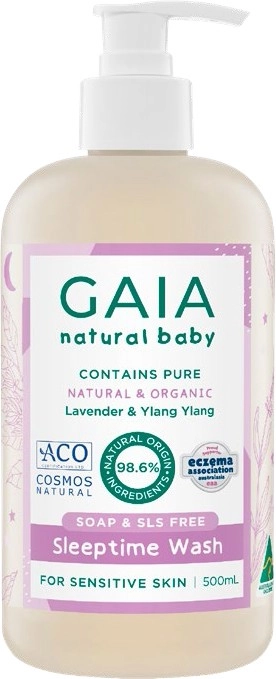 Gaia Natural Baby Sleeptime Wash 500ml