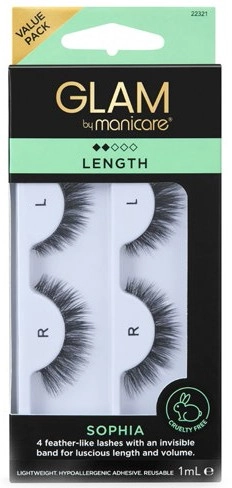 Glam 2-Pack Mink Effect Lashes #65