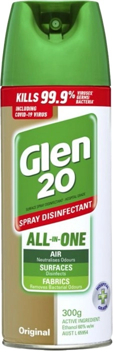 Glen 20 Disinfectant Spray 300g^ - Original