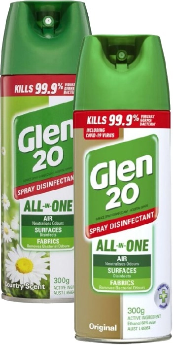 Glen 20 Disinfectant Spray 300g^