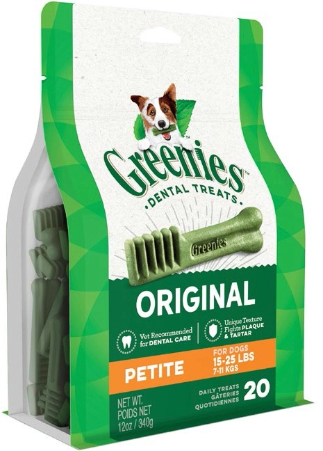 Greenies Dog Dental Treat Petite 340g