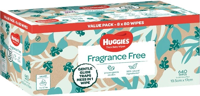 Huggies 640-Pack Baby Wipes