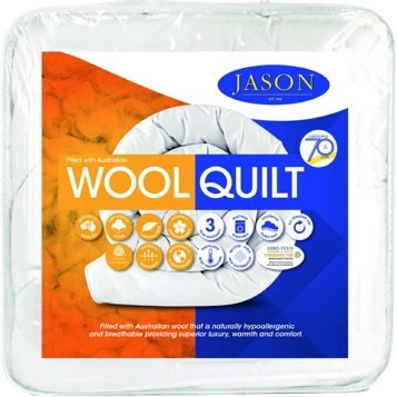 Jason Wool Quilt - Queen