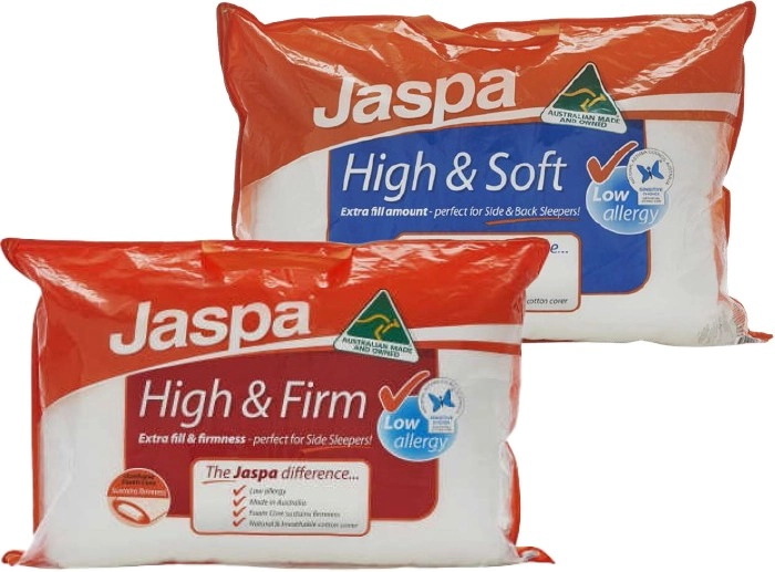 Jaspa High Soft or Firm Pillow