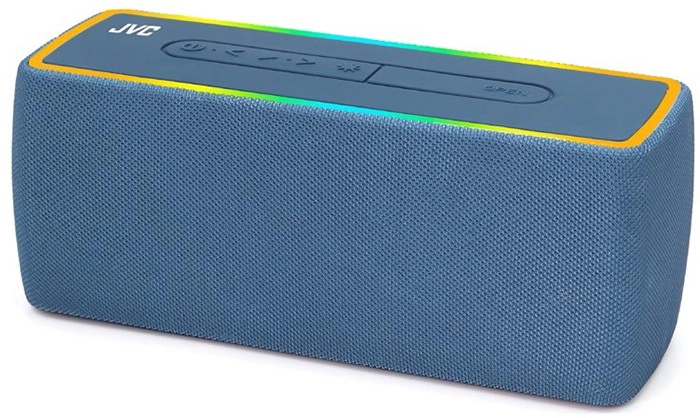 JVC Fabric Bluetooth Speaker - Blue