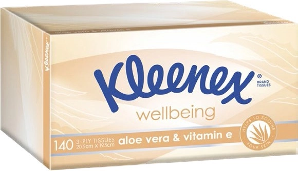 Kleenex 140-Pack Aloe Vera & Vitamin E Facial Tissues