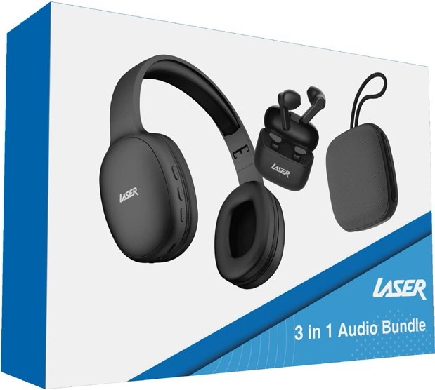 Laser 3 in 1 Audio Bundle - Black