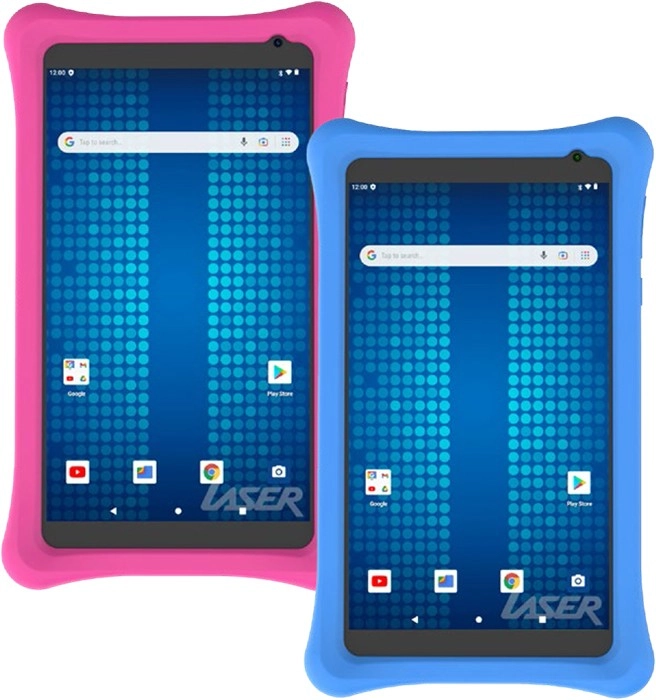 Laser 7-Inch IPS Tablet with Protective Blue or Pink Case