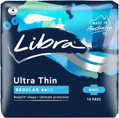 Libra 14-Pack Ultra Thin Regular Pads