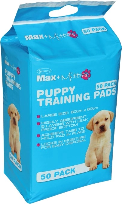 Max & Mittens 50-Pack Puppy Training Pads