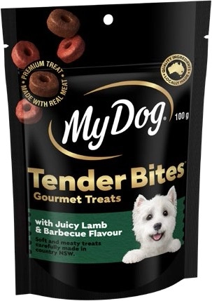 My Dog Tender Bites Dog Treats - Lamb & Barbecue