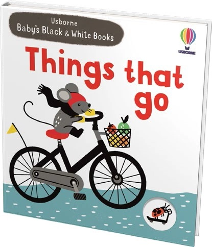 NEW Baby’s Black & White Books Things That Go