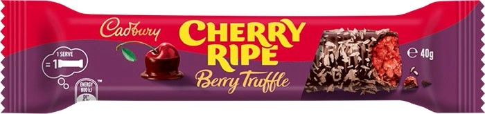 NEW Cadbury Medium Impulse Bar 40g - Cherry Ripe