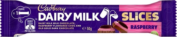 NEW Cadbury Medium Impulse Bar 50g - Raspberry