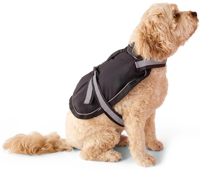 NEW Tails Pet Jacket Black 30cm