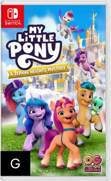 Nintendo Switch My Little Pony Zephyr Heights Mystery