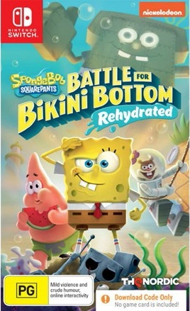 Nintendo Switch SpongeBob Squarepants Bikini Bottom