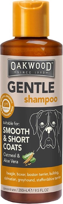 Oakwood Gentle Shampoo for Smooth Short Coats 280ml