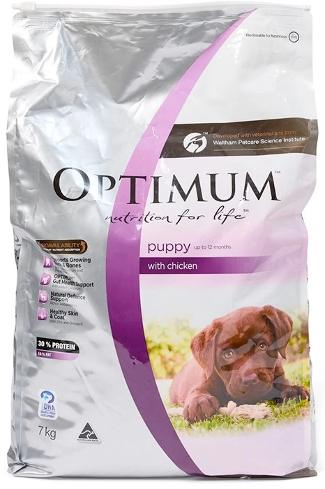 Optimum Chicken Dry Puppy Food 7kg