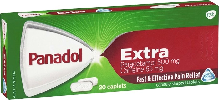 Panadol 20-Pack Extra with Optizorb Formulation^