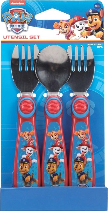 Paw Patrol 3-Pack Toddler Utensils