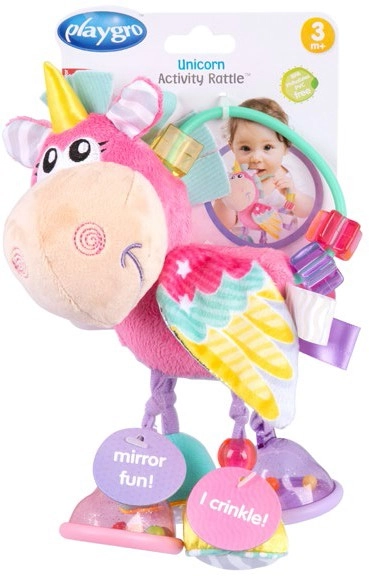 Playgro Unicorn Activity Rattle