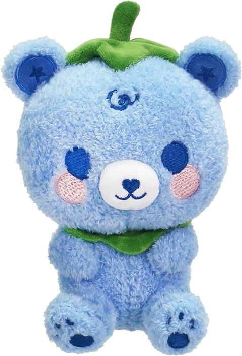 #Plushgoals Bloo the Blueberry Bear Mini Plush Character 15cm