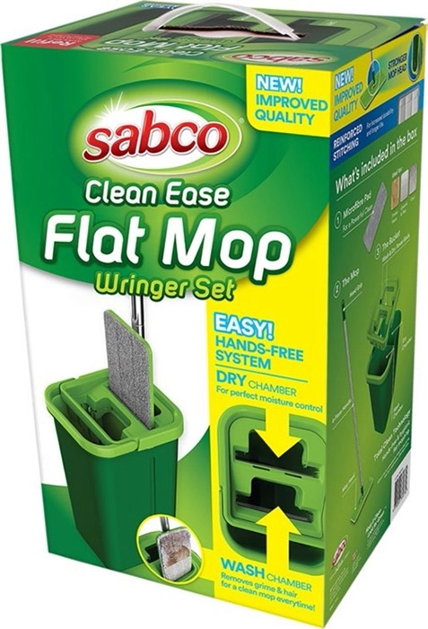 Sabco Clean Ease Flat Mop Wringer Set