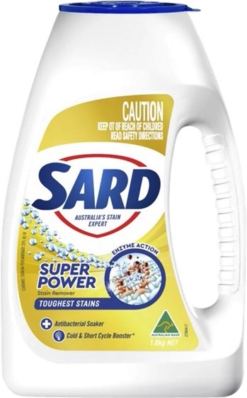 Sard Wonder Super Power Stain Remover Soaker Powder 1.8kg