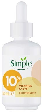 Simple Booster Serum 10% (Vitamin C+E+F) 30ml