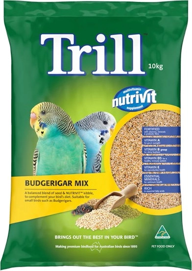 Trill Budgerigar Food 10kg