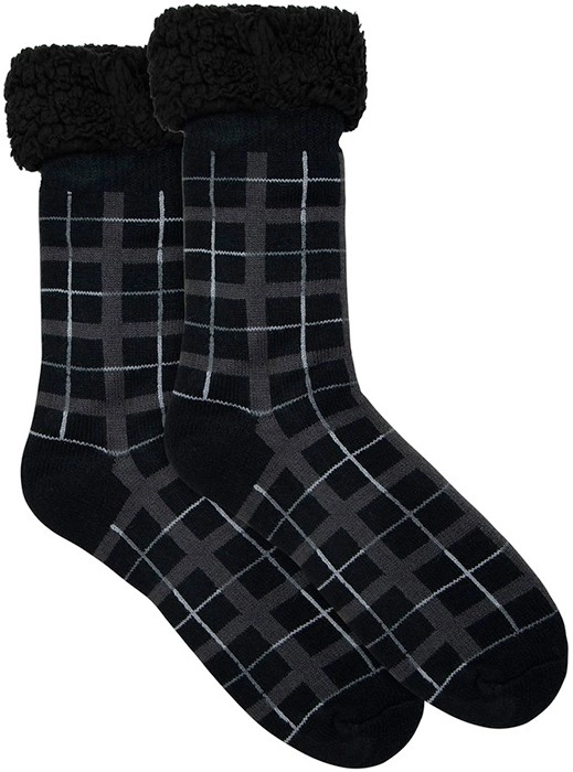 Underworks Men’s Sherpa Crew Socks