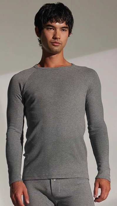 Underworks Men’s Single Interlock Long Sleeve Thermal