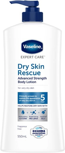 Vaseline Expert Care Body Lotion Advanced Strength Very Dry Skin 550ml