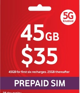 Vodafone $35 Starter Pack