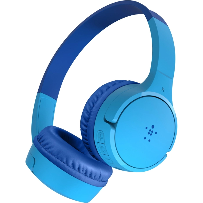 Belkin SOUNDFORM Mini Wireless On-Ear Headphones for Kids (Blue)