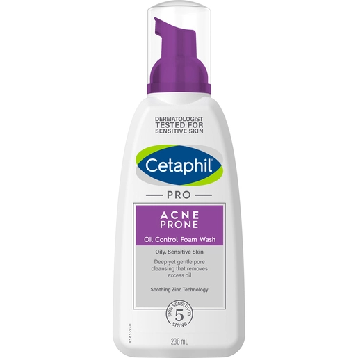 Cetaphil Pro Acne Prone Oil Control Foam Wash 236 ml