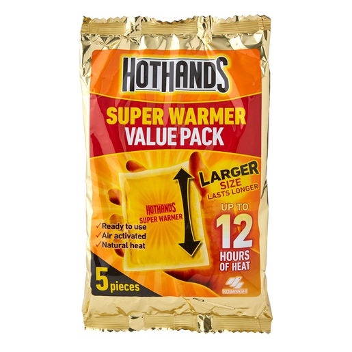 Hot Hands Super Warmer Value Pack 5 piece