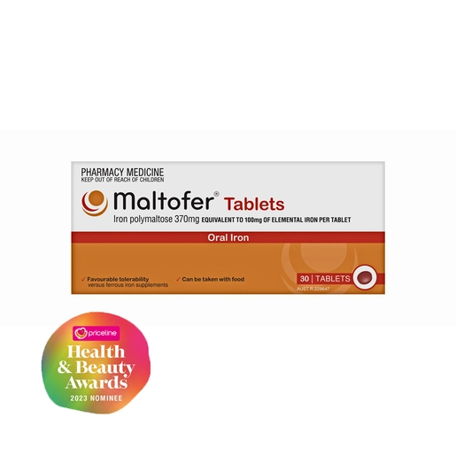 MALTOFER Iron 100mg 30 tablets