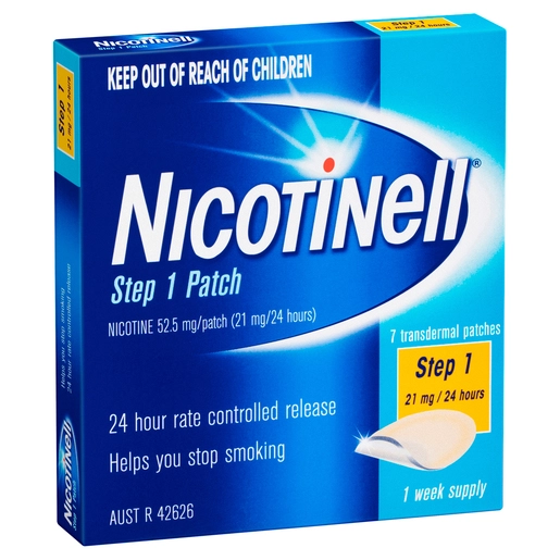 Nicotinell 21mg Patches 7 pack